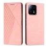 Чехол-книжка Diamond Splicing Skin Feel для Xiaomi 13 Pro - розовое золото