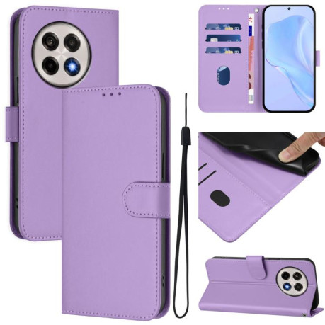 Чохол-книжка Skin Feel S-type для OnePlus 13R/Ace 5/Ace 5 Pro - фіолетовий
