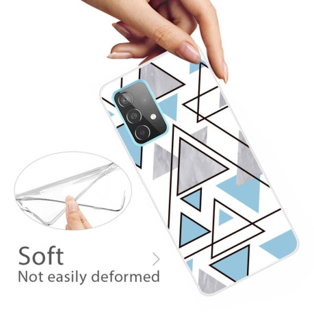 Противоударный чехол Triangular Pattern для Samsung Galaxy A32 4G- SJ-10