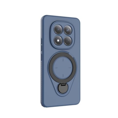 Чохол Ring Shield MagSafe з кільцем-тримачем 360° для Redmi Note 15 Pro 4G Global 163.2mm — синій