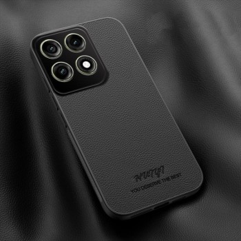 Чохол HUIYI Leather Magnetic на Motorola Edge 70 Pro — чорний