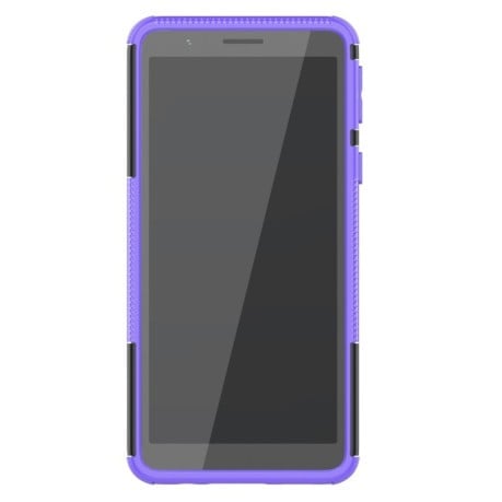 Противоударный чехол Tire Texture на Samsung Galaxy A01 Core / M01 Core - фиолетовый