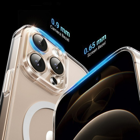 Оригинальный чехол Ugreen Classy Clear (MagSafe) для iPhone 16 Pro - Transparent