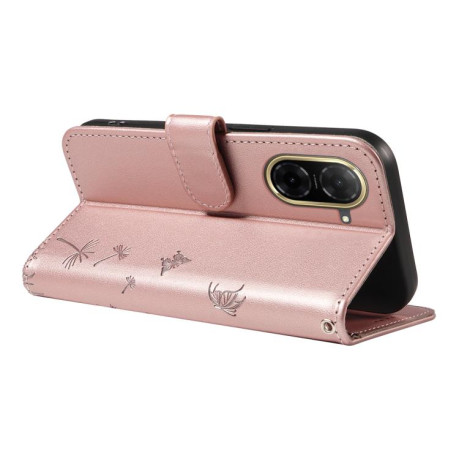 Чехол-книжка Dandelion Embossed Pattern Flip Leather для Redmi A5 4G 173.3mm Global - золото