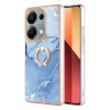 Протиударний чохол Electroplating IMD для Xiaomi Redmi Note 13 Pro 4G/Redmi Note Redmi Note 14S/ 13 Pro 4G / POCO M6 Pro 4G - Blue