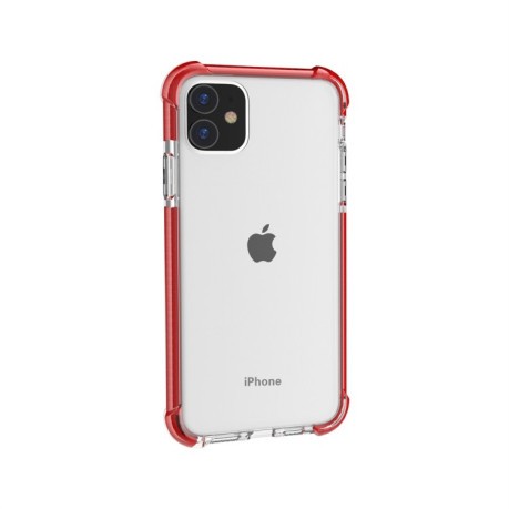 Противоударный чехол TPU + Acrylic Protective на iPhone 11 - красный