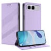 Чехол-книжка с фактурой Multi-functional Wallet Retro на Infinix Smart 10 Plus 4G - фиолетовый