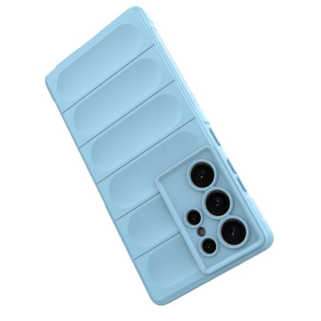 Силиконовый чехол Magic Flannel для Samsung Galaxy S25 Ultra 5G - серый