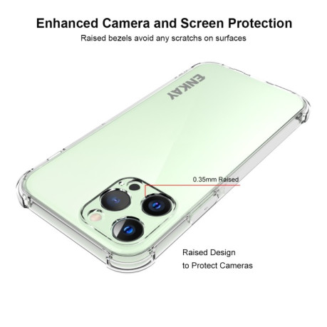 Противоударный чехол ENKAY Clear для iPhone 13 Pro - прозрачный