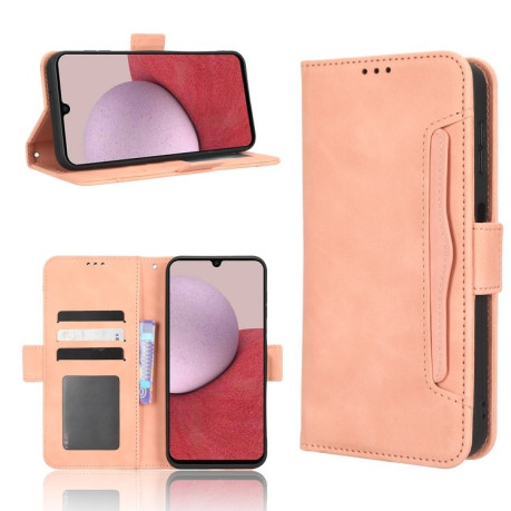 Чехол-книжка Skin Feel Calf для Samsung Galaxy A24 4G - розовый
