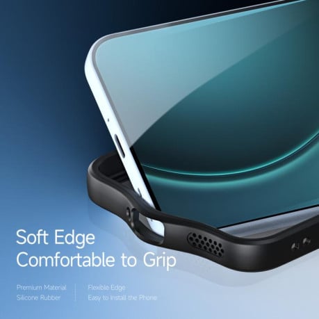 Чехол DUX DUCIS Aimo Series гибрид на OPPO Reno14 F 5G - черный