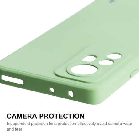Протиударний чохол ENKAY Liquid Silicone для Xiaomi 12 Pro / 12S Pro - зелений