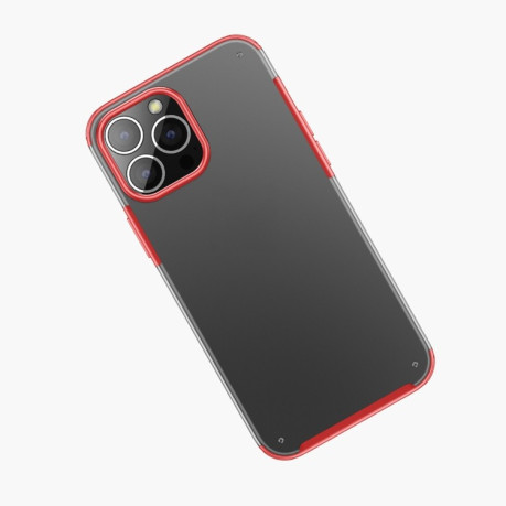 Ударозащитный чехол Four-corner на iPhone 13 Pro - красный