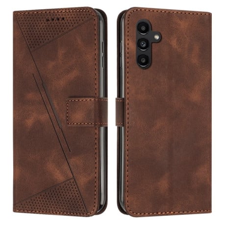 Чохол-книжка Dream Triangle Leather на Samsung Galaxy S24+ - коричневий