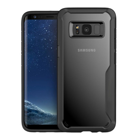 Протиударний силіконовий чохол з бампером на Samsung Galaxy S8/G950-чорний