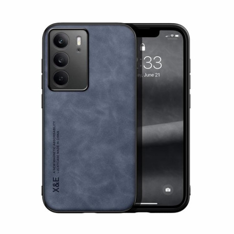 Протиударний чохол Skin Feel Magnetic для Realme C75 4G - синій
