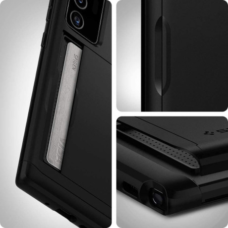 Оригинальный чехол Spigen Slim Armor Cs для Samsung Galaxy Note 20 Black