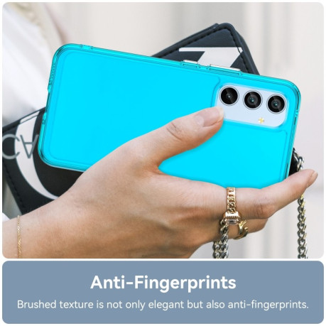 Противоударный чехол Candy Series для Samsung Galaxy A54 5G - синий