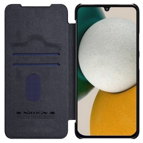 Шкіряний чохол-книжка Nillkin Qin Series для Samsung Galaxy A54 5G - чорний
