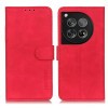 Чохол-книжка KHAZNEH Retro Retro на OnePlus 12 - червоний