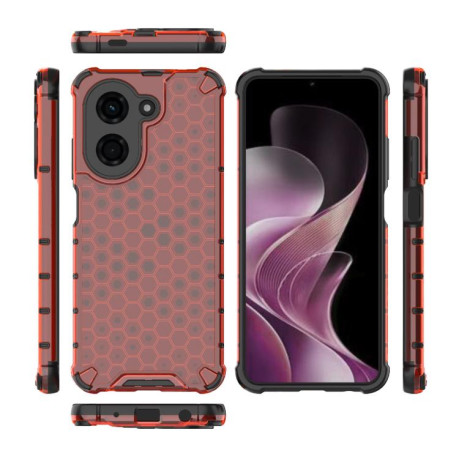 Противоударний чехол Honeycomb на Xiaomi Redmi A5 4G 171.7mm / Poco C71 - червоний