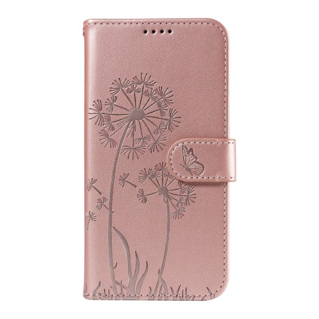 Чохол-книжка Dandelion Embossed Pattern Flip Leather  для Samsung Galaxy A26 5G - рожеве золото