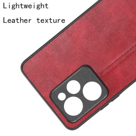 Ударозахисний чохол Sewing Cow Pattern для Xiaomi Poco X5 Pro - червоний