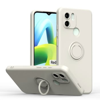 Противоударный чехол Ring Kickstand для Xiaomi Redmi A1/A2 /A1+/A2+ - белый
