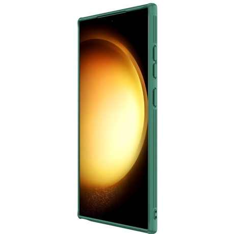 Протиударний чохол NILLKIN Black Mirror Series на Samsung Galaxy S24 Ultra 5G - зелений