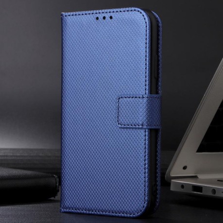 Чохол-книжка Diamond Texture для Motorola Moto G15 4G / G15 Power 4G - синій
