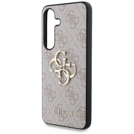 Оригинальный чехол Guess Big 4G Logo Classic Logo  для Samsung Galaxy S25 - Pink