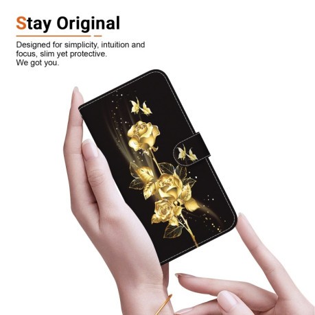 Чехол-книжка Colored Drawing Series на iPhone 16e - разноцветный