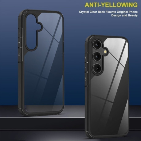 Протиударний чохол Acrylic для Samsung Galaxy S25 5G - чорний