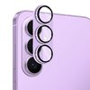 Защитное стекло на камеру ENKAY 9H Anti-reflection Camera Lens Aluminium Alloy для Samsung Galaxy S26 5G — фиолетовое