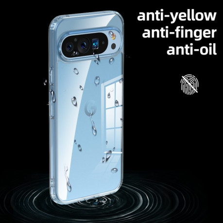 Чохол Clear Case MagSafe Simple Magnetiс для Google Pixel 9 - прозорий