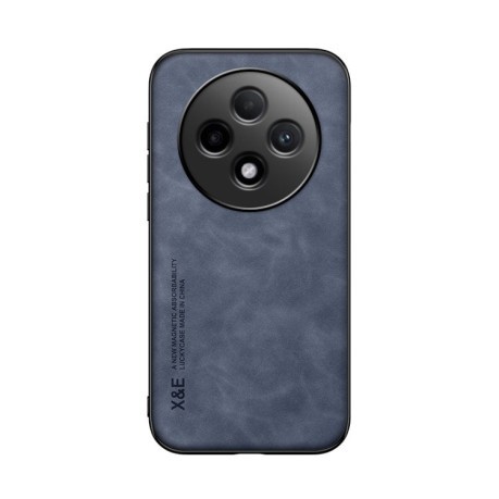 Противоударный чехол Skin Feel Magnetic для OPPO Reno12 F/12 FS 5G - синий