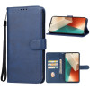 Чехол-книжка EsCase Leather для Xiaomi Redmi Note 13 4G - синий