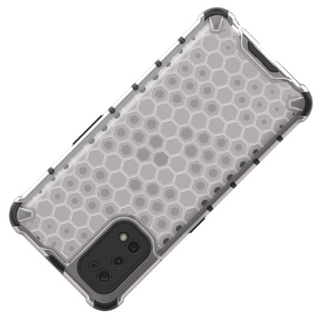 Противоударный чехол Honeycomb на Realme 8 - серый
