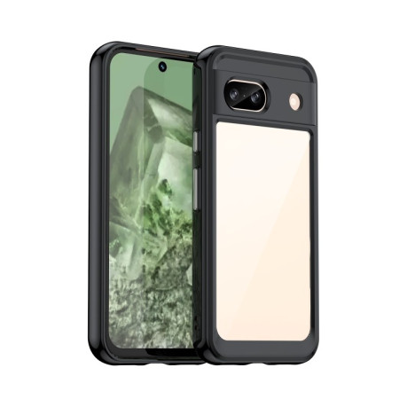 Противоударный чохол Colorful Acrylic Series для Google Pixel 8a - черный