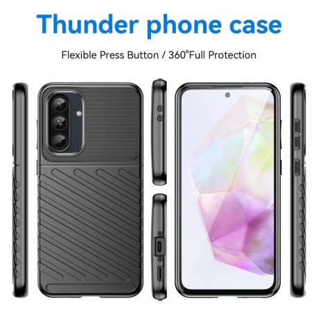 Протиударний чохол Thunderbolt для Samsung Galaxy A56 5G - чорний