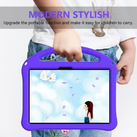 Противоударный чехол EVA Flat Anti Falling для Xiaomi Pad 7 Pro - фиолетовый