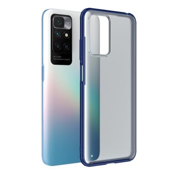 Ударозащитный чехол Four-corner на Xiaomi Redmi 10 - синий