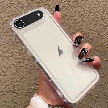 Чохол Frame Airbag Shockproof для iPhone Air - прозорий