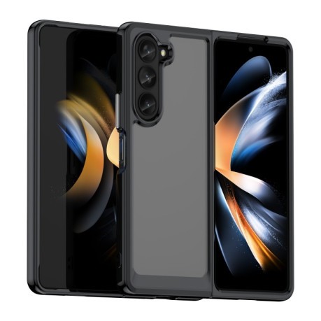 Протиударний чохол Colorful Acrylic Series для Samsung Galaxy Fold 5 - чорний