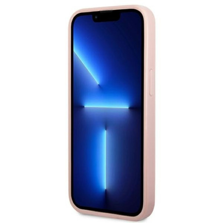 Оригінальний чохол Guess Glitter Script для iPhone 14 Pro Max - pink