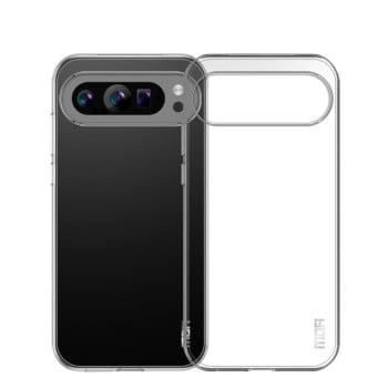 Силиконовый ультратонкий чехол MOFI Ming Series для Google Pixel 9 Pro - прозрачный