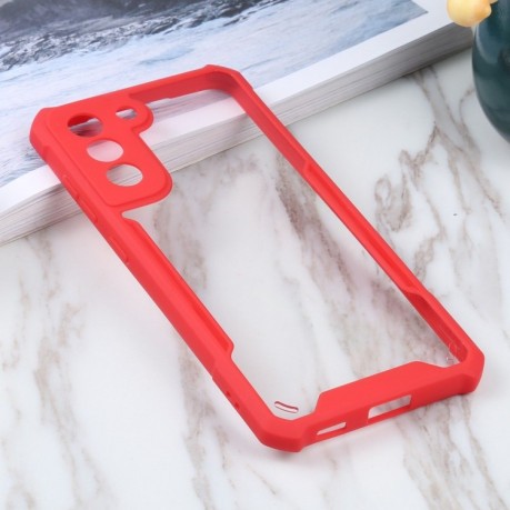 Противоударный чехол Acrylic для Samsung Galaxy S21 FE - красный