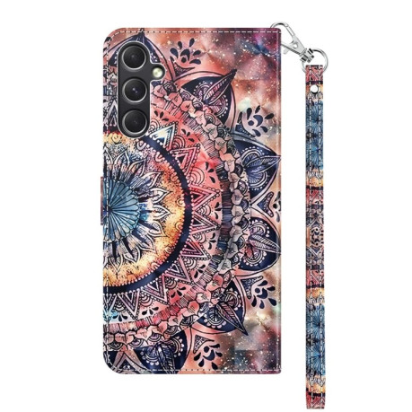 Чохол-книга 3D Painting для Samsung Galaxy A55 5G - Mandala