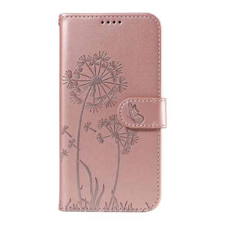 Чехол-книжка Dandelion Embossed Pattern Flip Leather на Xiaomi Redmi 15C 5G / 4G EU 173mm - золото
