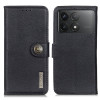 Чехол-книжка KHAZNEH Cowhide Texture на Xiaomi Poco F6 Pro - черный